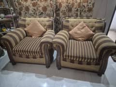 7 seater sofa set used