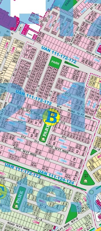 HOT LOCATION 2-KANAL PLOT IN PHASE 5 BLOCK WALKING DISTANCE FROM PARK AND MAIN ROAD. 0