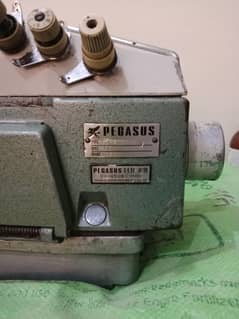 over lack machine with moter,3 phase motor, pump