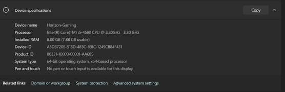 CORE I5 4590 GEN