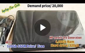 Hp laptop for sale