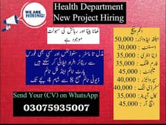 need staff male and female Required in office