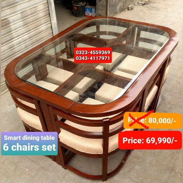 Dining table / Smart dining table / round table dining set / table 1