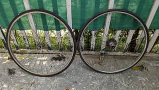 27x1 1/4 bicycle Tire & Rim for Road bicycle