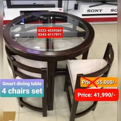 Dining table / Smart dining table / round table dining set / table