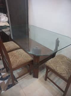 Dinning Table with 6x chairs  Price Rs. 30,000/-
