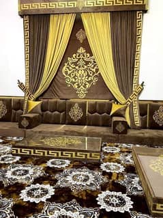Arabic Majlis Sofa /Arbi Majlis | Saudi Majlis | Hujra Bethak | Sofa