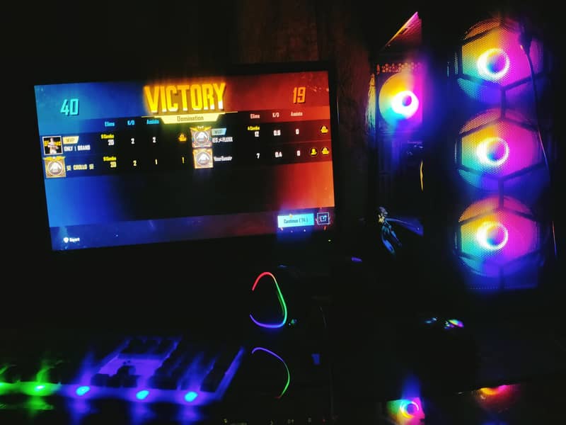 Core i5 4th gen with RGB Cabinet 8 GB GPU in 10/10 condition 0