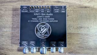 Amplifier XY S350 App version high end 2.1 kit and 24v 400w supply