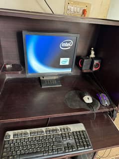 PC with table