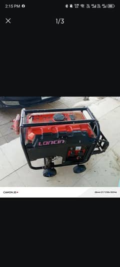 2.5 KVA Loncin Generator For Sale in Working Condition