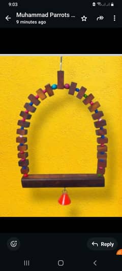 nobirds toys & playstand available whatsapp03130656798