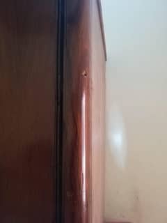 wooden wardrobe