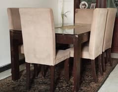 dinning Table with 6 chairs