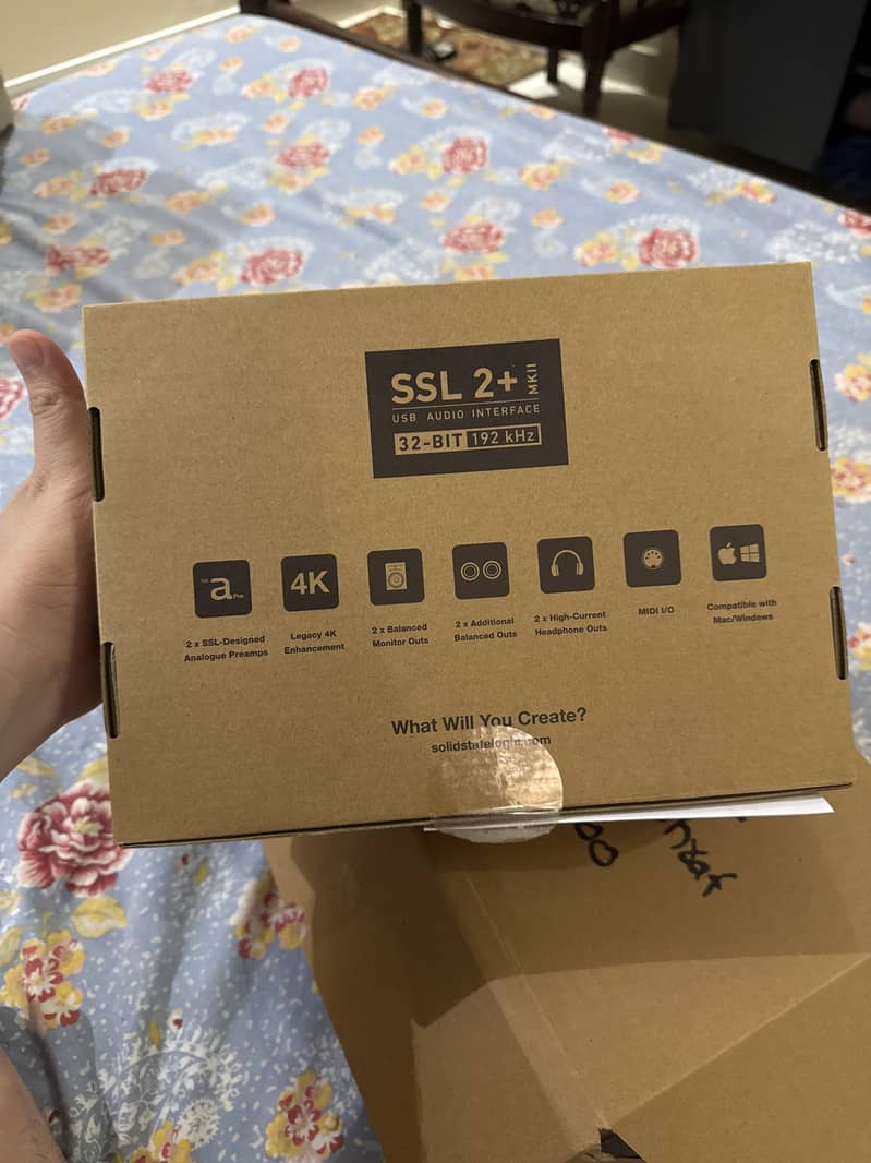 SSL2+ MK2  Solid state logic brand new 2