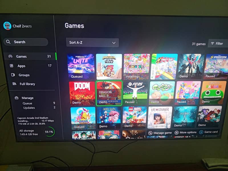 Xbox 1 with wireless original controller 1