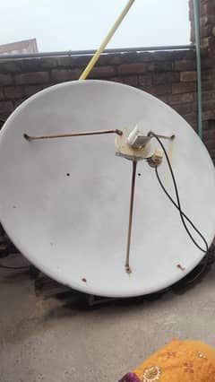 Two Dish Antennas with receiver