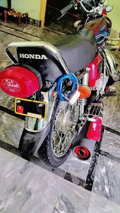 Honda cG 125 model 2024 in new condition All Punjab register
