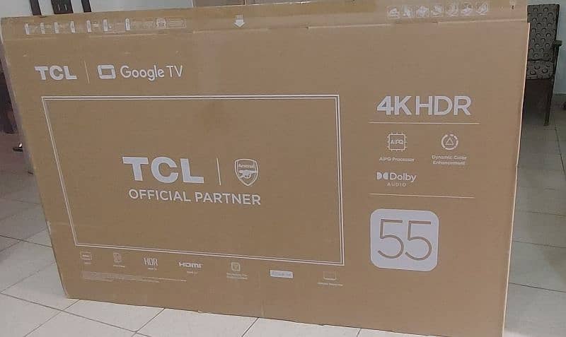 TCL 55P71B 55 inch, Borderless 4K UHD | Google Smart TV | Android 4