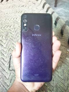 Infinix hot 8 10 by 9 condition 4 64 gb