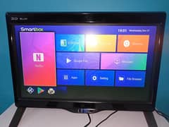 3D Woofer 28 Inch Led Tv With X96Q Android Tv Box.