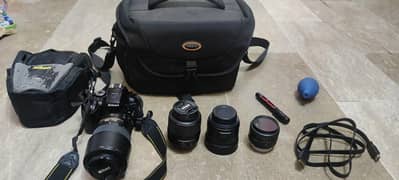 Nikon D5300 and 3 Lens