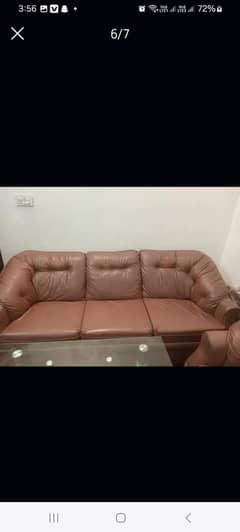 sofa set with table