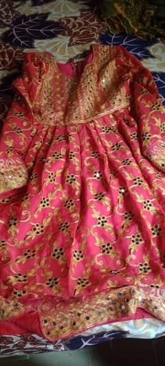 pashto dress full emb