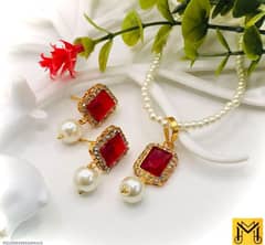 STUNING GOLD PLATED  KUNDAN BRIDAL MALA SET
