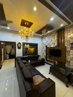 5 Marla Brand new first entry full furnished house for rent in Bahia Town lahore 0300 4561276