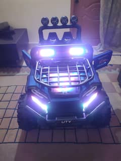 Kids Jeep UTV 4x4 Battery Operated Self & Remote Control