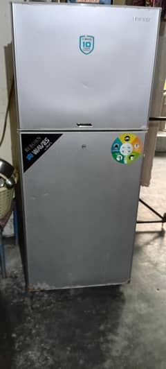 waves double door fridge