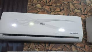 HAIER 1 TON DC INVERTER GAS ORIGINAL GENINNE UPS SOLER MODEL