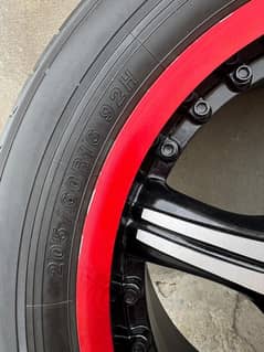 RIMS or Tyres contact number 03009612566