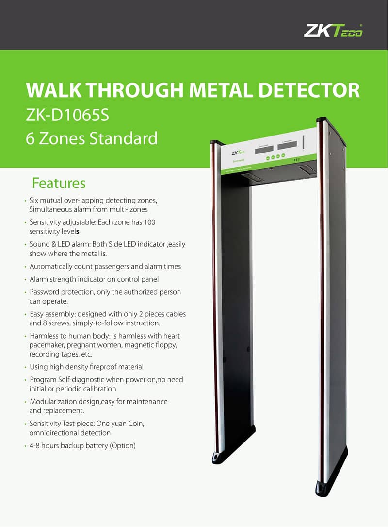 Walk Through Metal Detector Gates 7