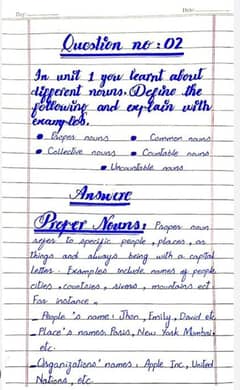 assignment work