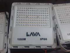 3 Flood lights floodlight warm 100w ip66