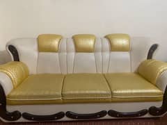 Used 5-Seater Sofa Set – Excellent Condition, Hardly Used