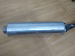 Titanium Muffler Exhaust for heavy sports bikes