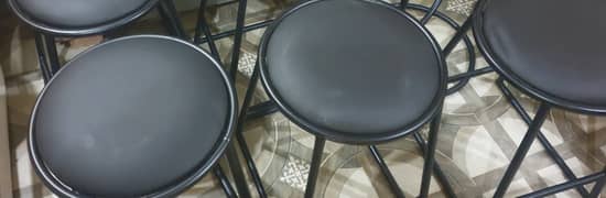 Stool with solid posish