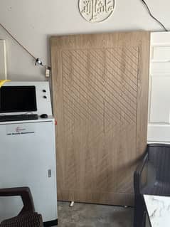 Ash wood ply Cnc door