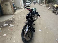 Modified ybr 125 G with geniune parts