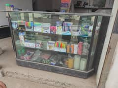 glass counter storage box