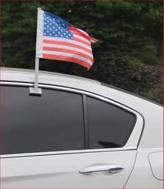 Car flag pole, USA Flag , USA Table Flag. 03008003560