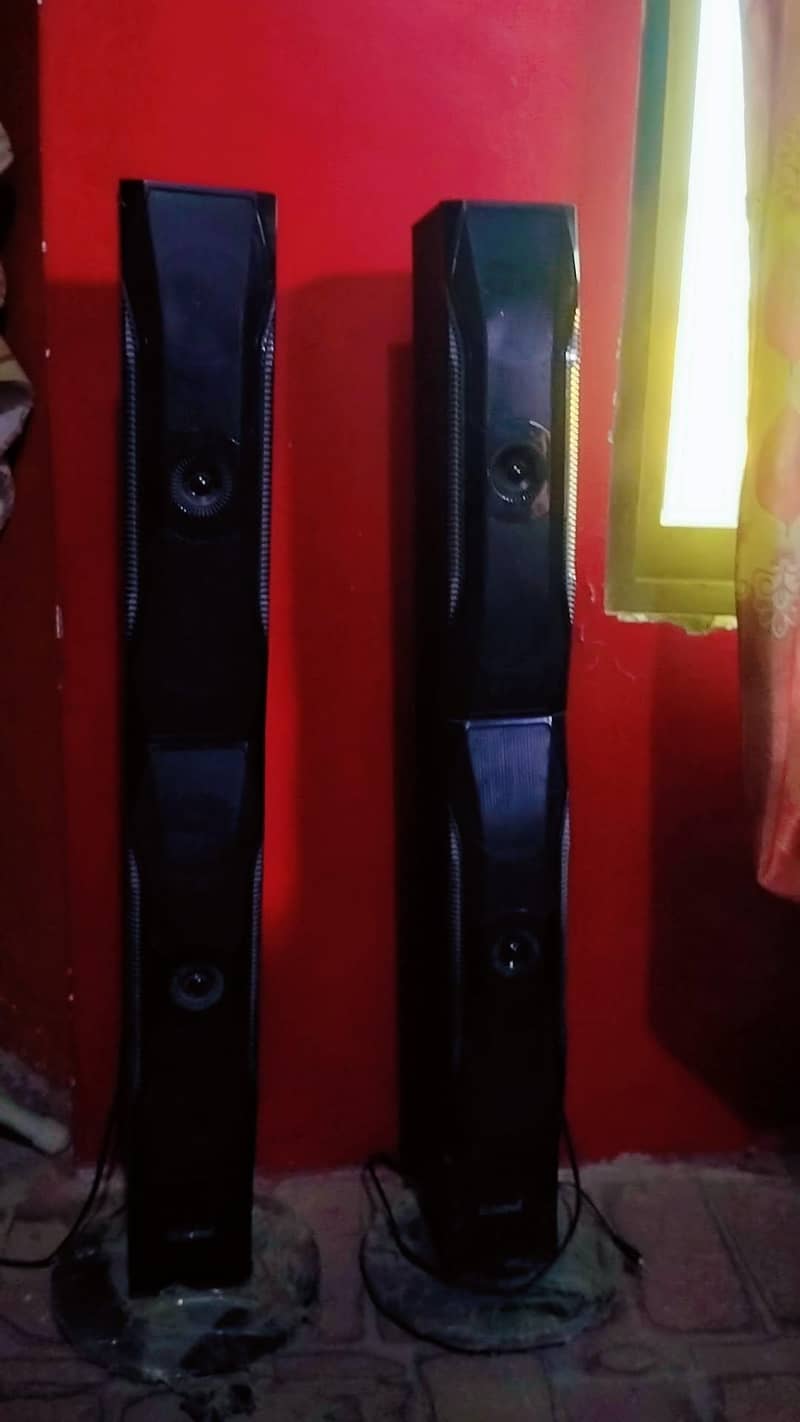 audionic speaker in good condition fully new condition 3