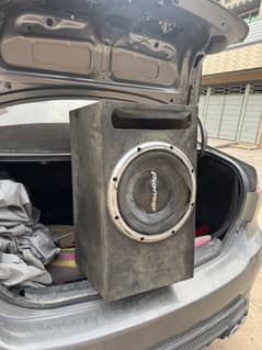 Pioneer Woofer Super Bass Boosted
