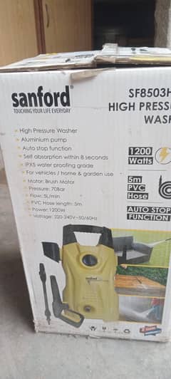 Sf8503hpw high pressure washer