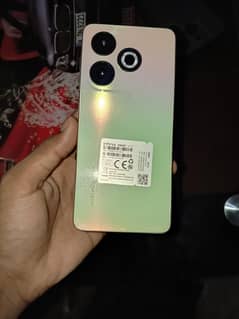 infinix smart 8 with box & accessories.