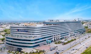 Office for Sale in Giga Mall World Trade Center DHA 2 Islamabad 1 Year Installment Plan Ideal Commercial Location