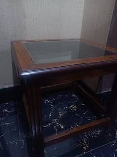 wooden tables Set of 3